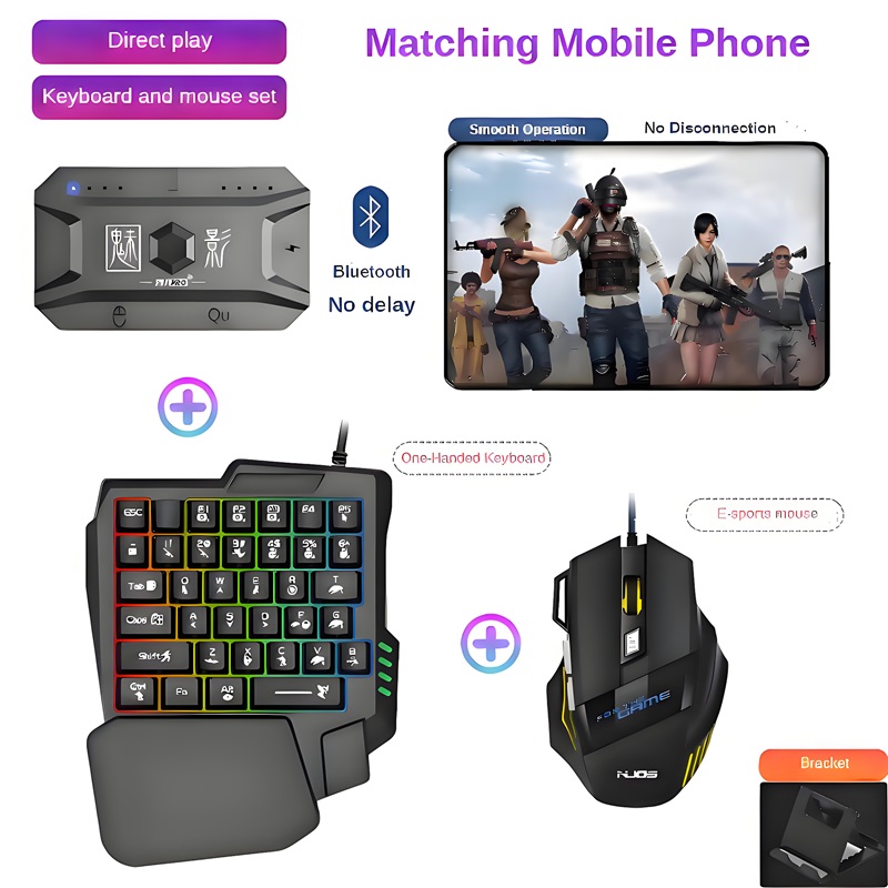 Gaming Keyboard And Mouse Mobile - Convertitore di gioco per cellulare M1