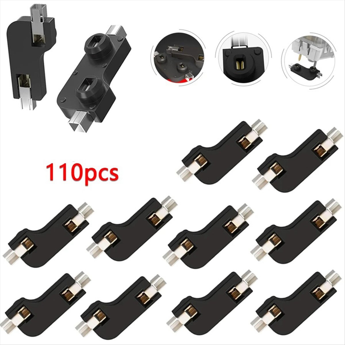Hot Swap Pcb - T35C 110 Pezzi Socket PCB Hot-Swap