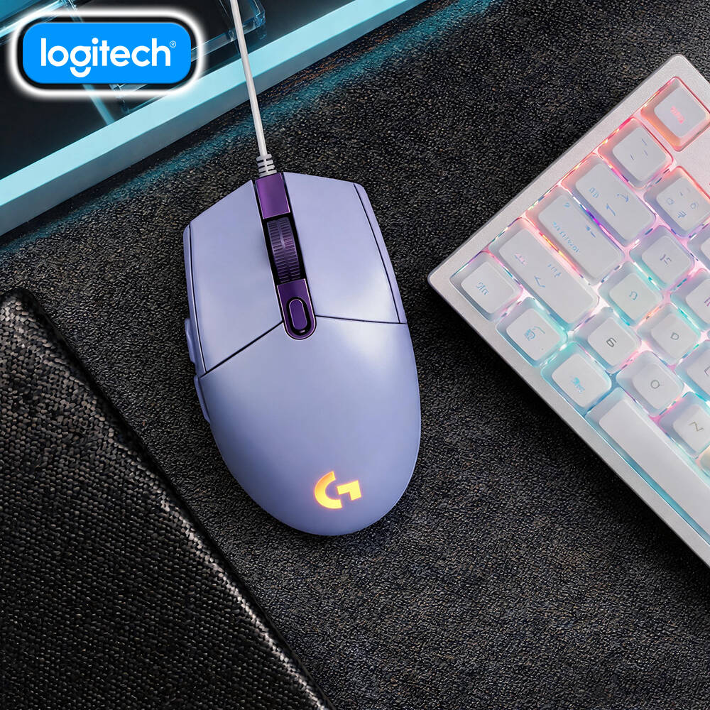 Logitech Mouse G203 - Mouse da Gaming Logitech G203 LIGHTSYNC,