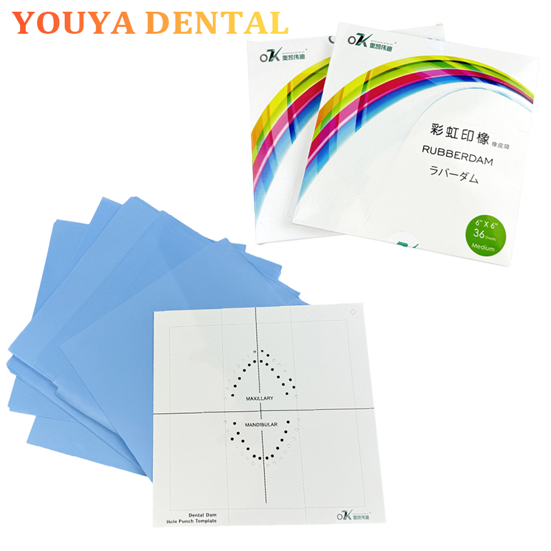 Polyurethane Foam Sheet - Piastra diga di gomma dentale Barriera