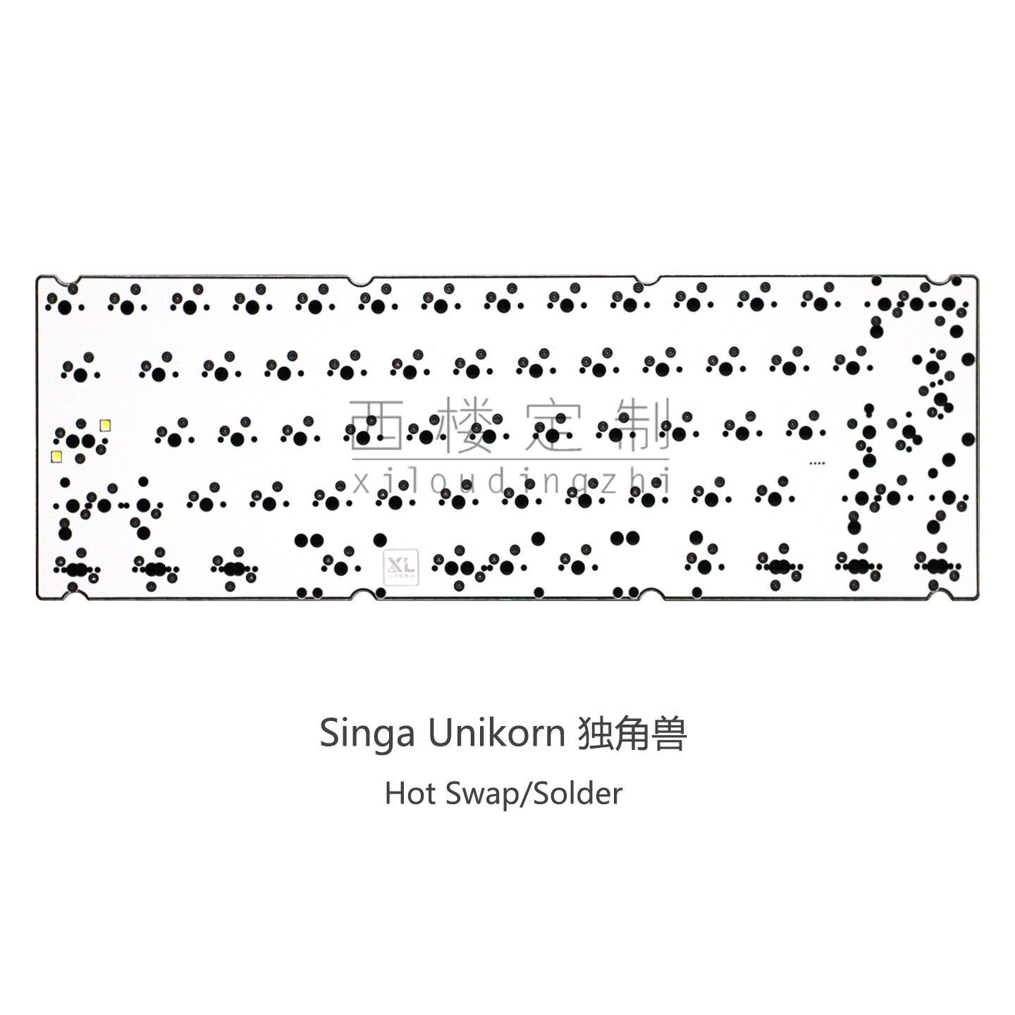 Hot Swap Pcb - PCB 1k 1,6mm compatibile con tastiera