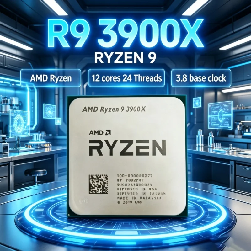Amd Cpu Ryzen 9 - Processore AMD Ryzen 9 3900X Sbloccato