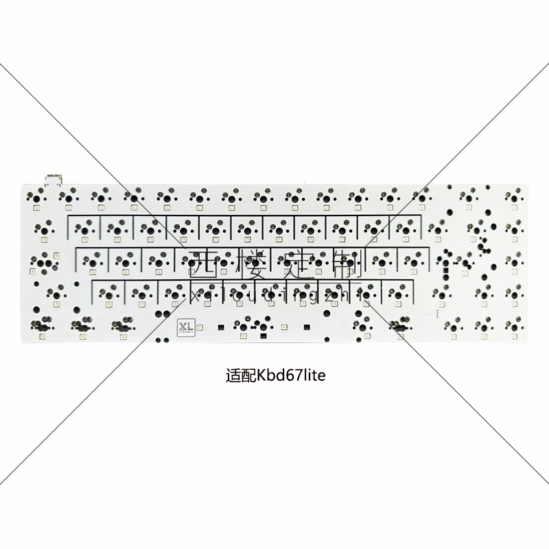 Hot Swap Pcb - Per kbd67lite Hot-swap PCB Ritmo Multi-colonna