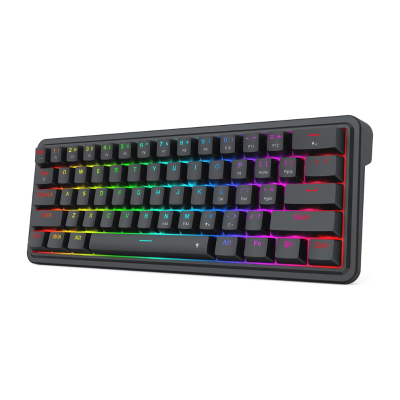 Gaming Keyboard No Noise - Redragon K722 Guarnizione cablata al 60%