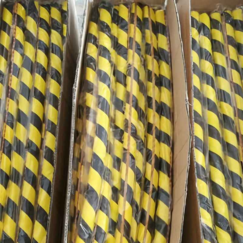 Polyurethane Foam Sheet - KOOJN PU Foam nero giallo avvertimento