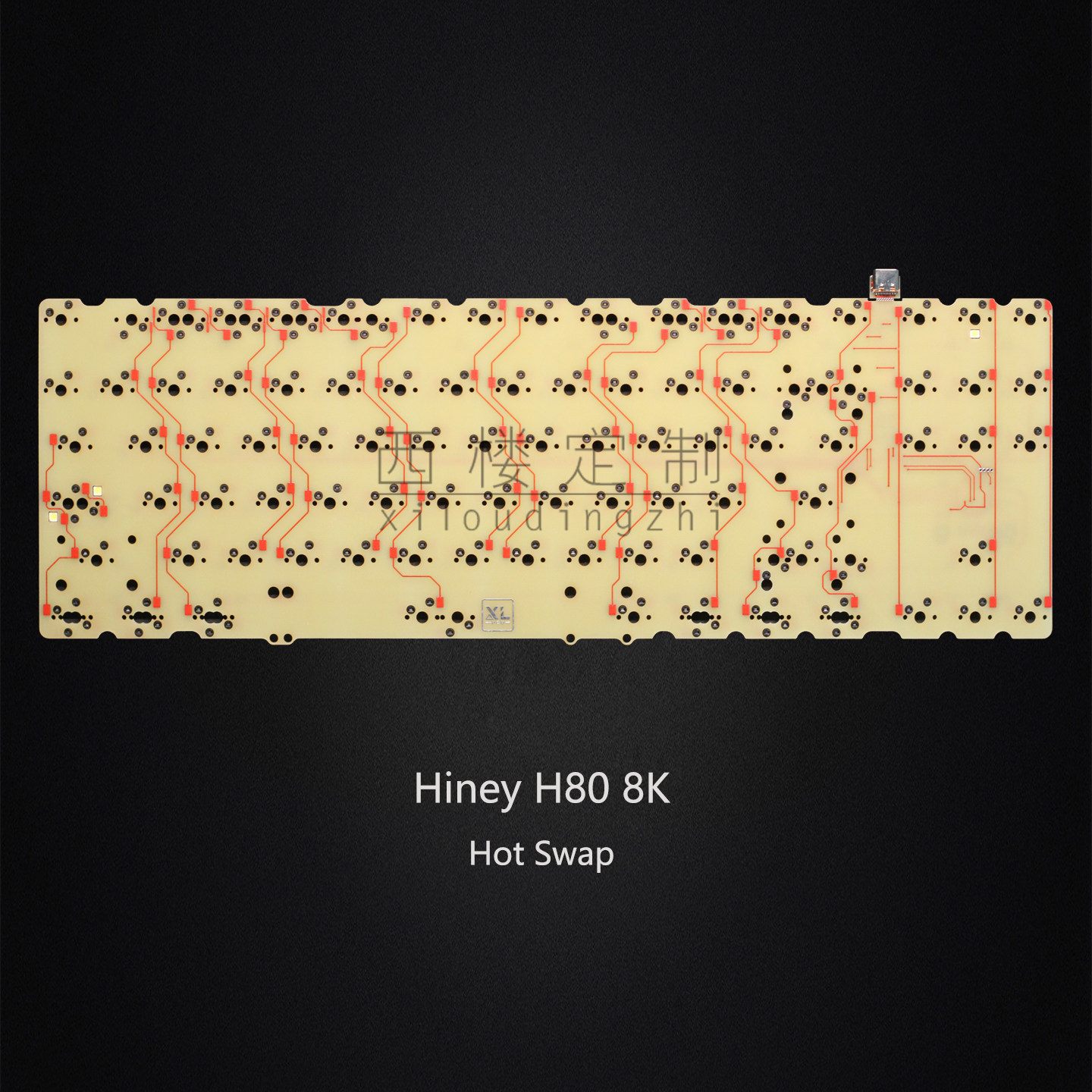Hot Swap Pcb - PCB Hot-Swap 8K Hiney H80 con