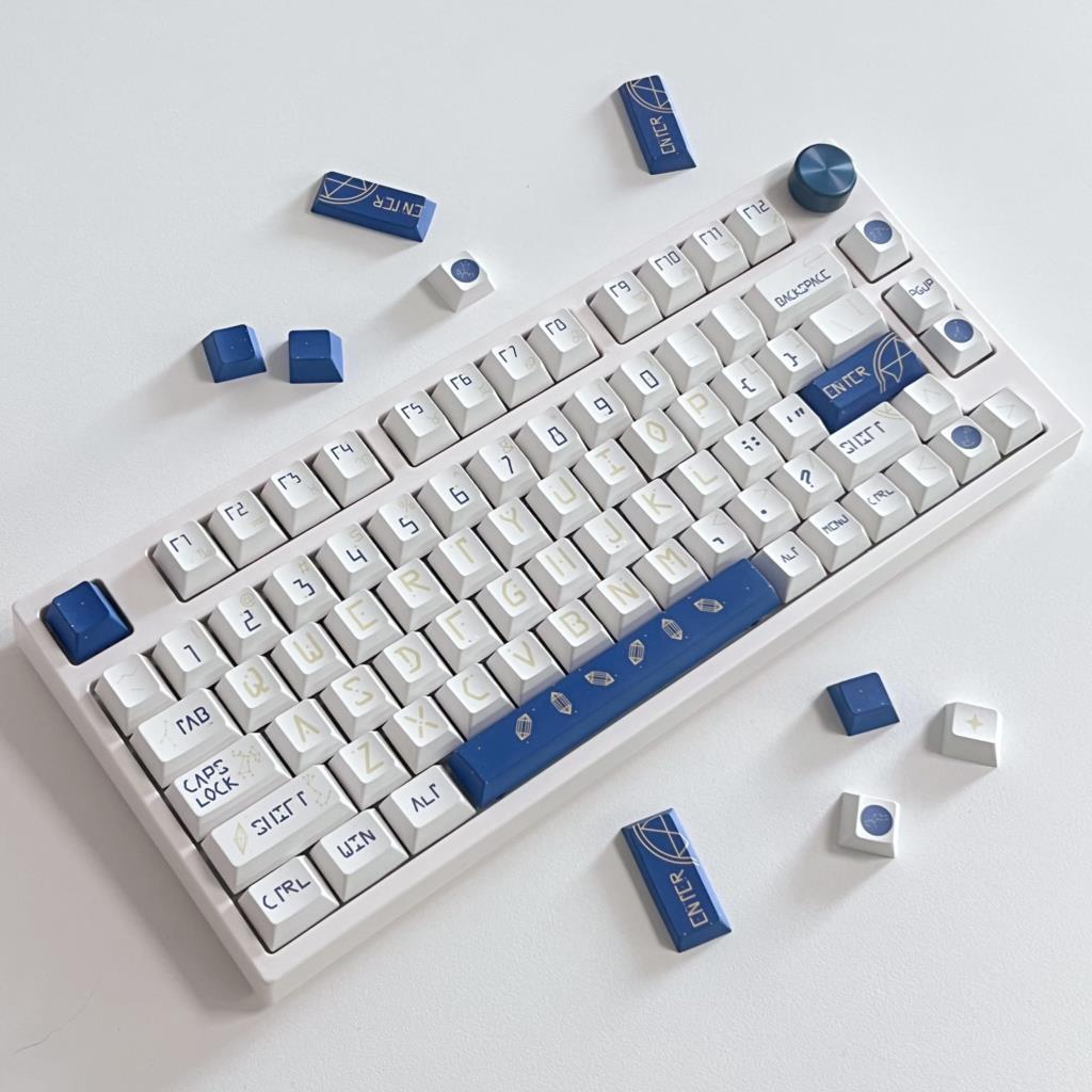 Keyboard Gaming Blue Switch - 132 tasti Constellation Cherry Profilo PBT