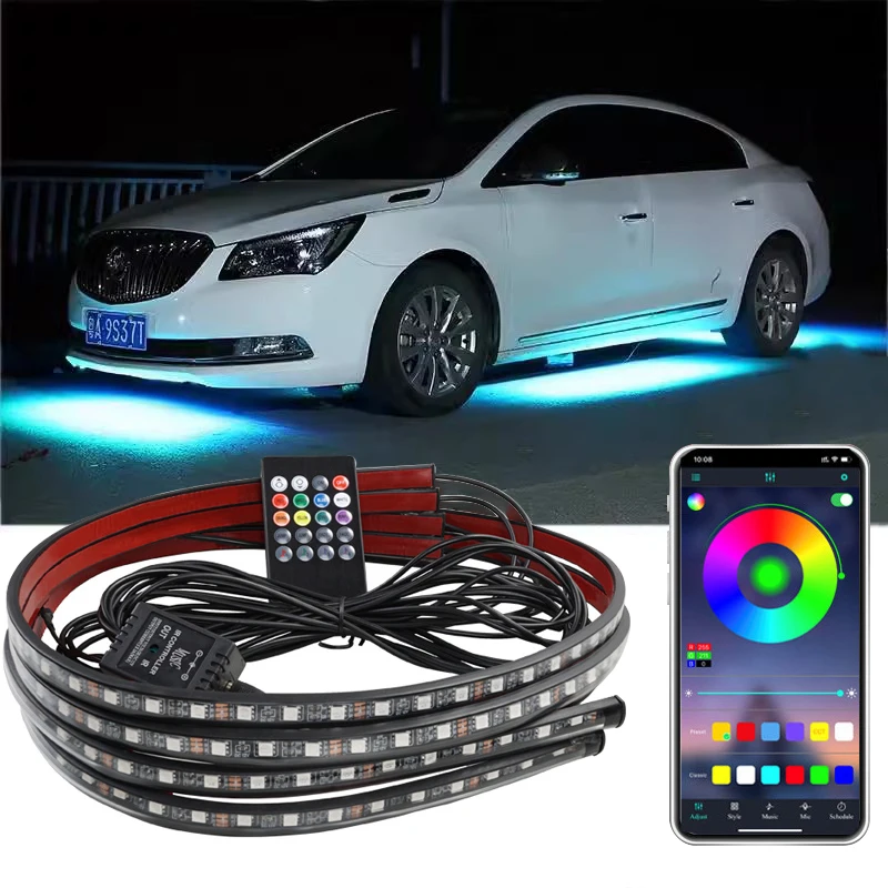 Rgb Underglow Strip - Barra luminosa a LED flessibile RGB