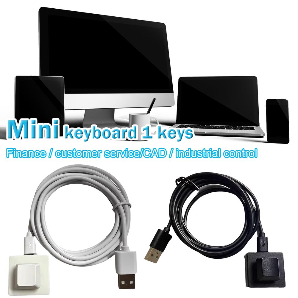 Gaming Keyboard Half - Mini tastiera One Key Macro programmabile