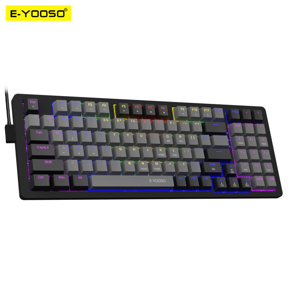 Keyboard Gaming Blue Switch - E-YOOSO Z94 Tastiera da gioco meccanica
