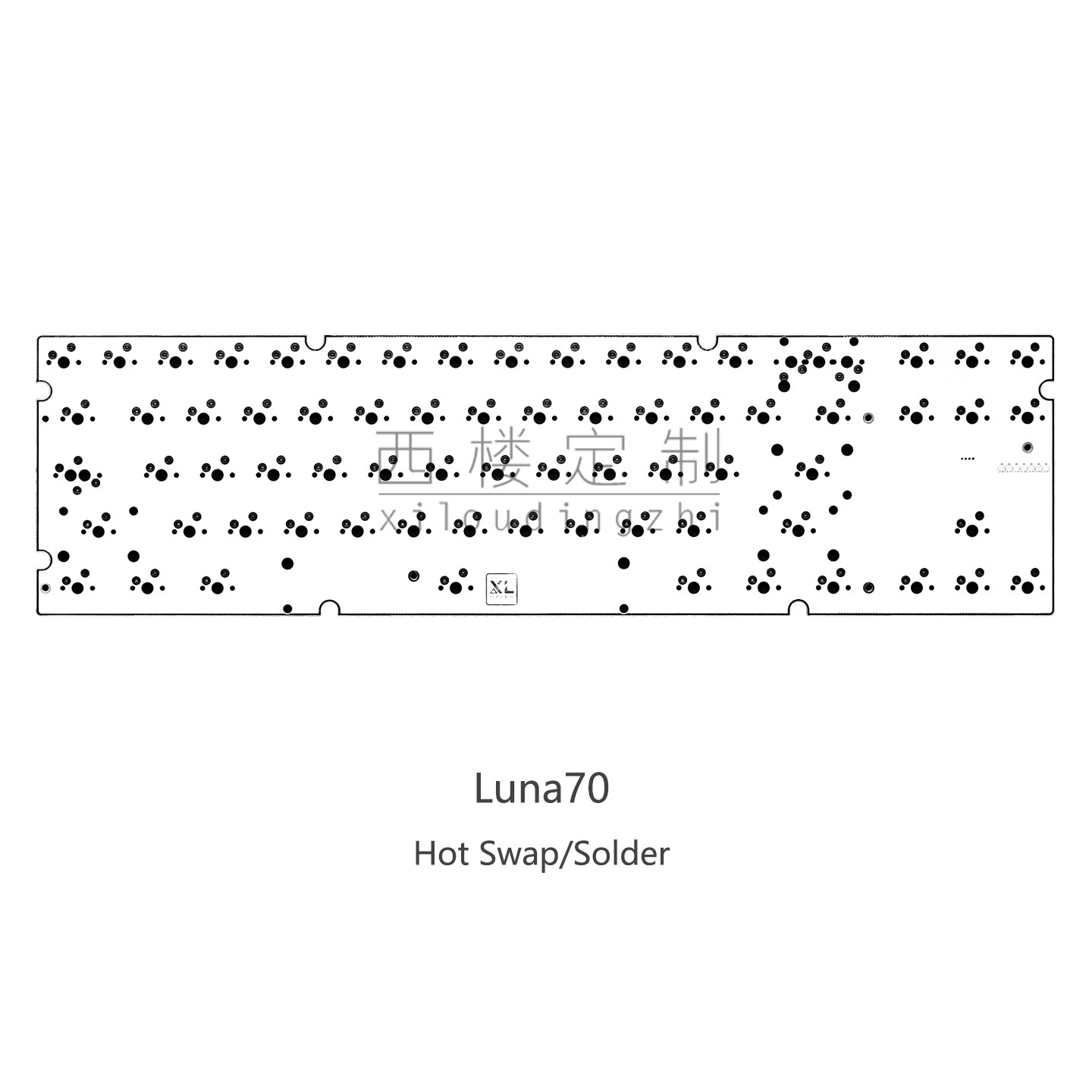 PCB hotswap da 1,6 mm senza Fl - Hot Swap Pcb recensione e prezzo