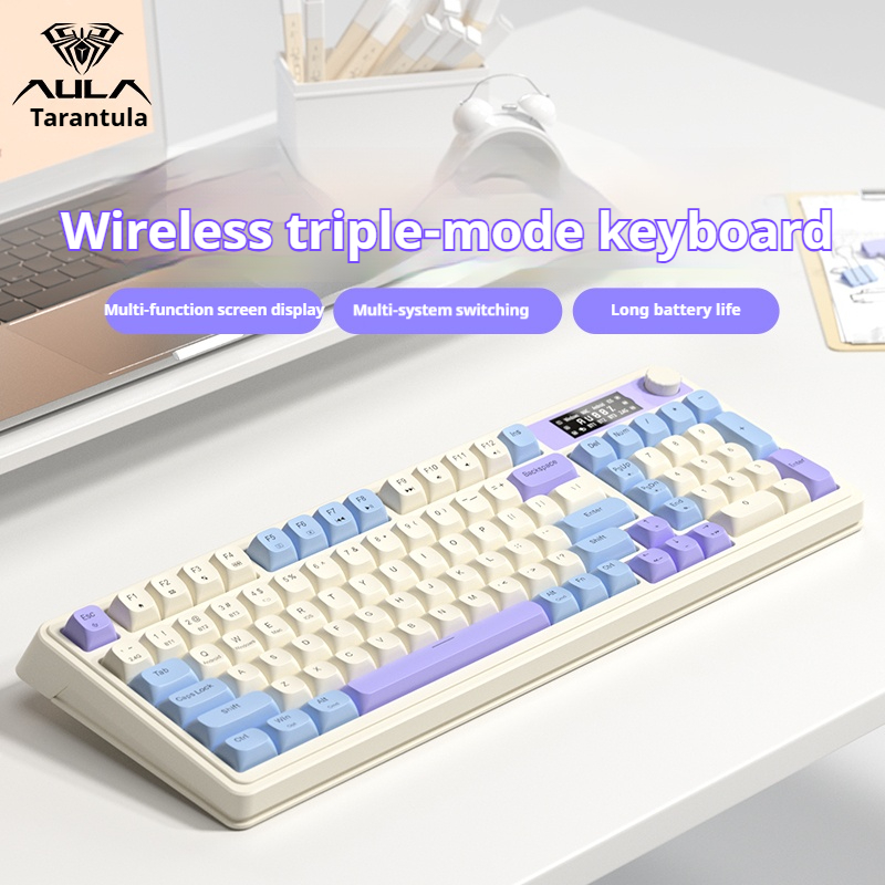 Tastiera da gioco wireless AUL - Gaming Keyboard No Noise recensione e prezzo