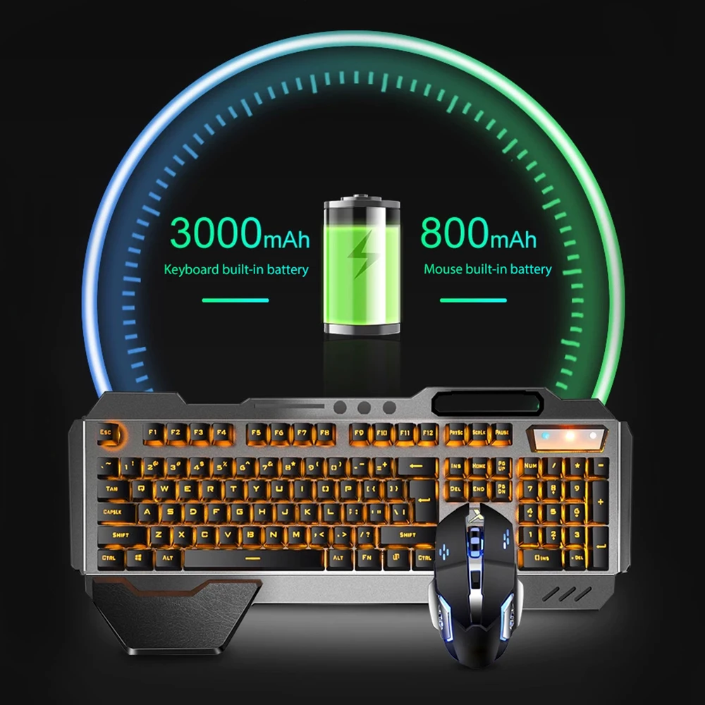 K680 ricaricabile 2.4G wireles - Gaming Keyboard Mouse And Headset Combo recensione e prezzo