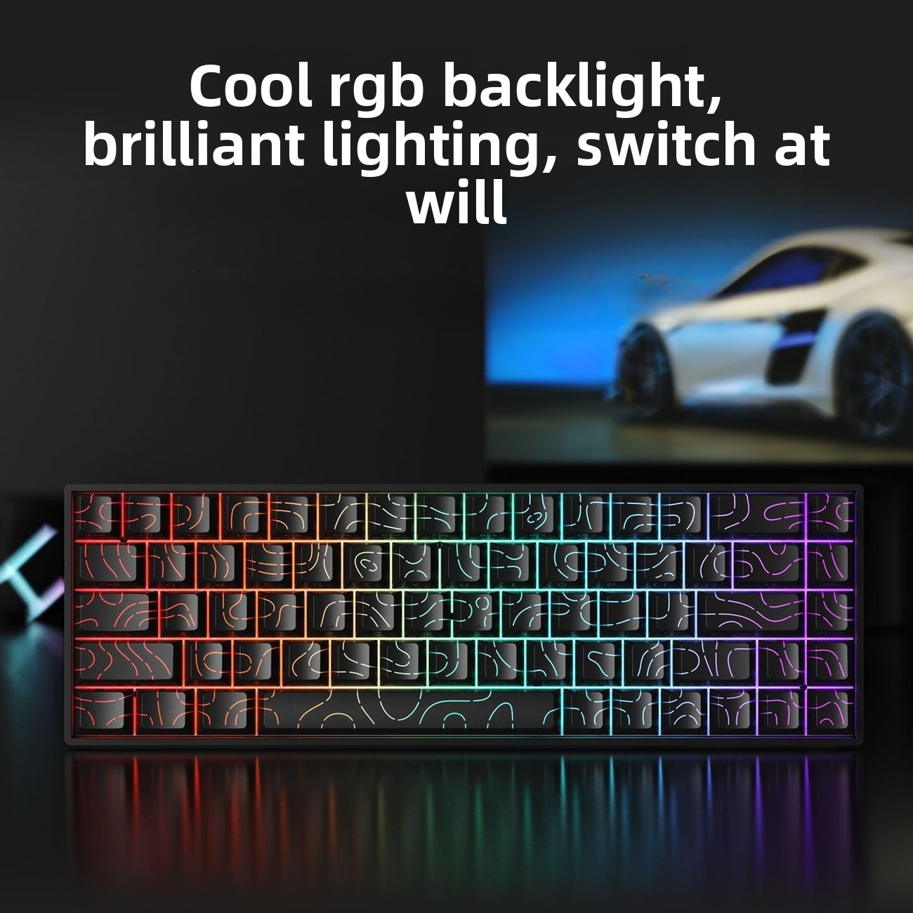 Tastiera Meccanica Wireless 60 - Gaming Keyboard Type C recensione e prezzo