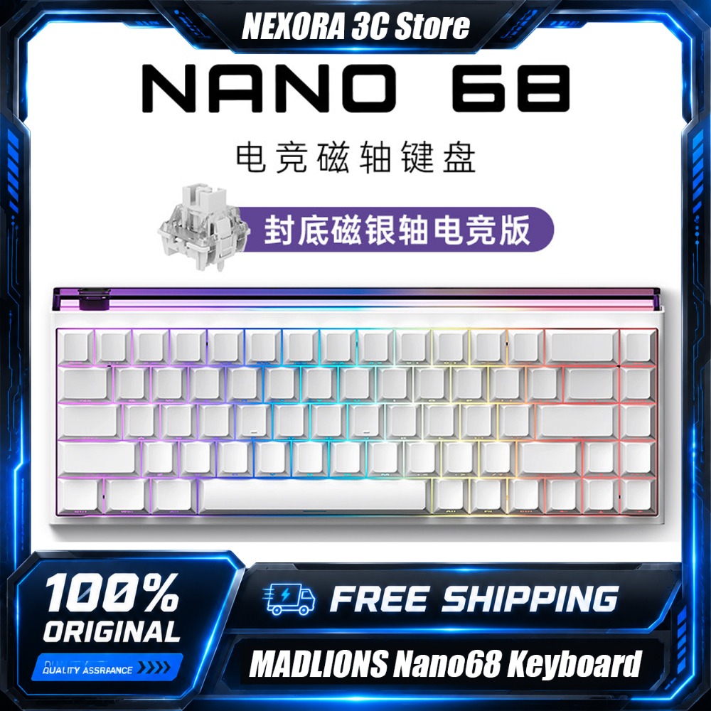 Tastiera Meccanica da Gaming M - Gaming Keyboard Hall Effect Switches recensione e prezzo
