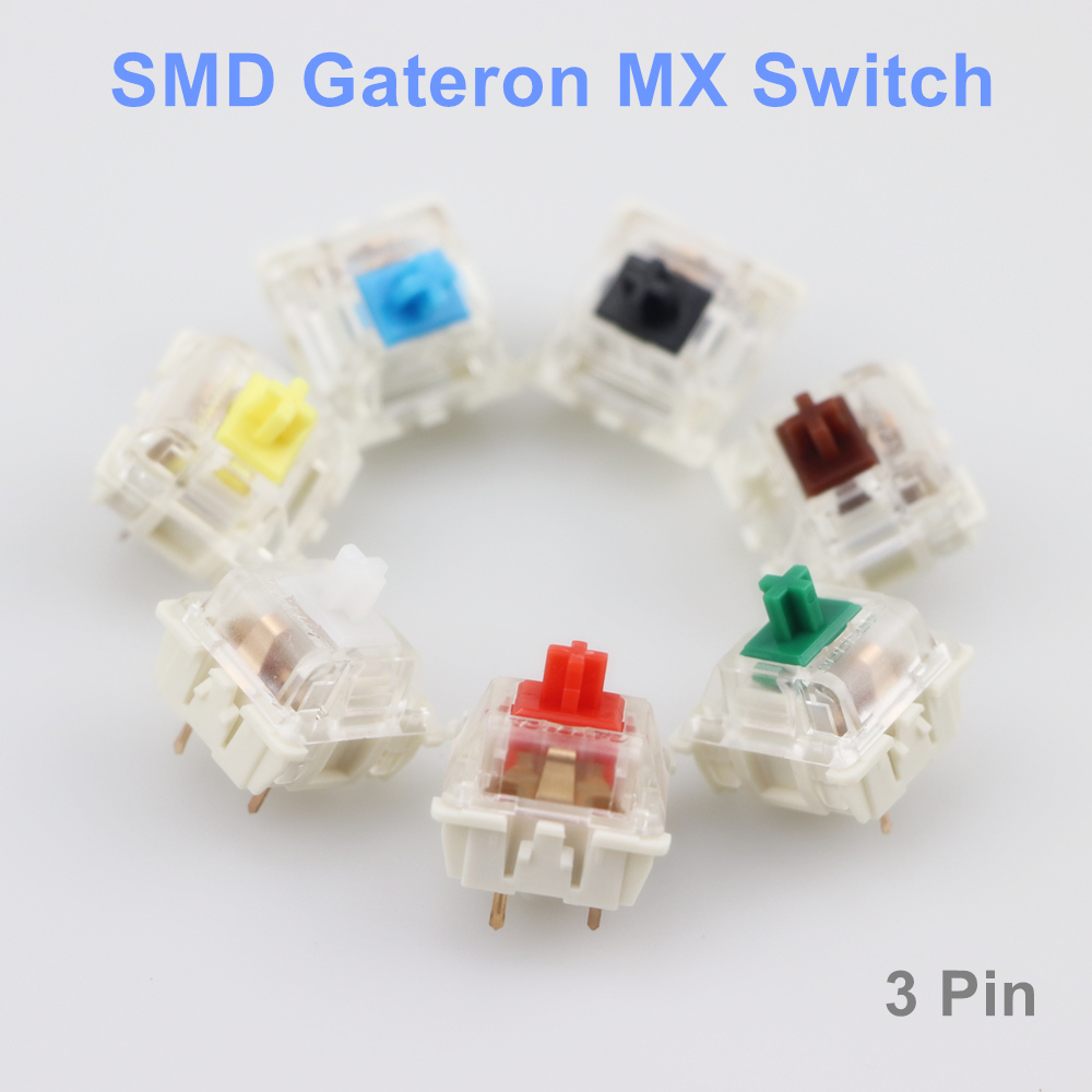 Interruttori Gateron SMD nero  - Keyboard Gaming Blue Switch recensione e prezzo