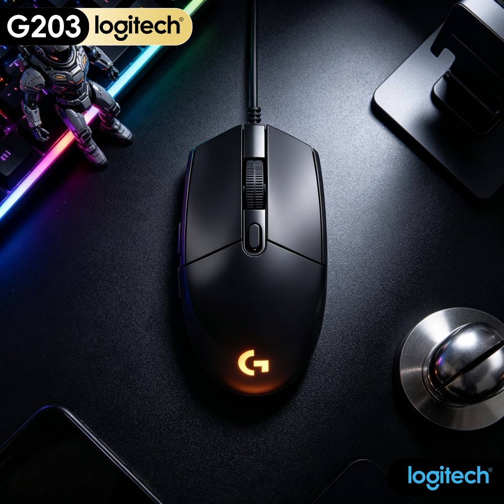 Mouse da Gaming Cablato Logite - Logitech Mouse G203 recensione e prezzo
