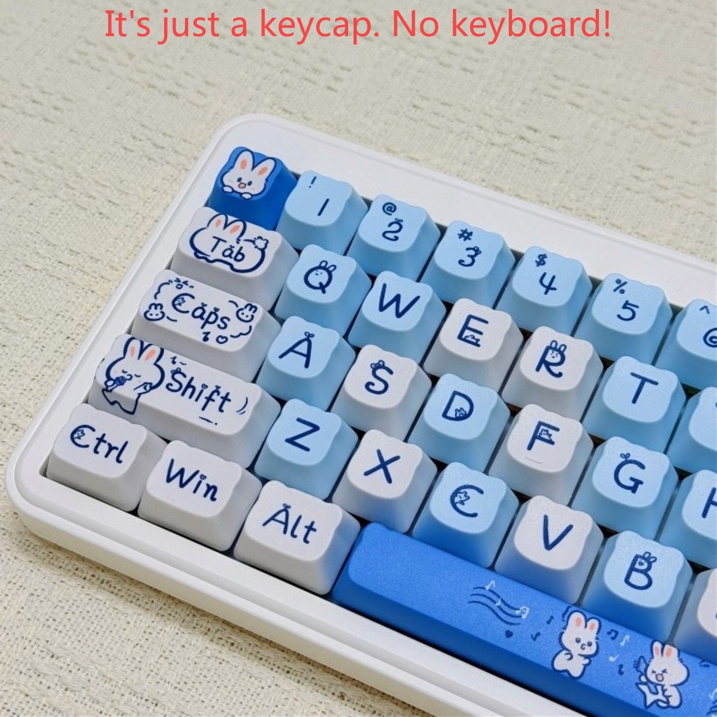 Set di Tasti PBT a Profilo MOA - Keyboard Gaming Blue Switch recensione e prezzo