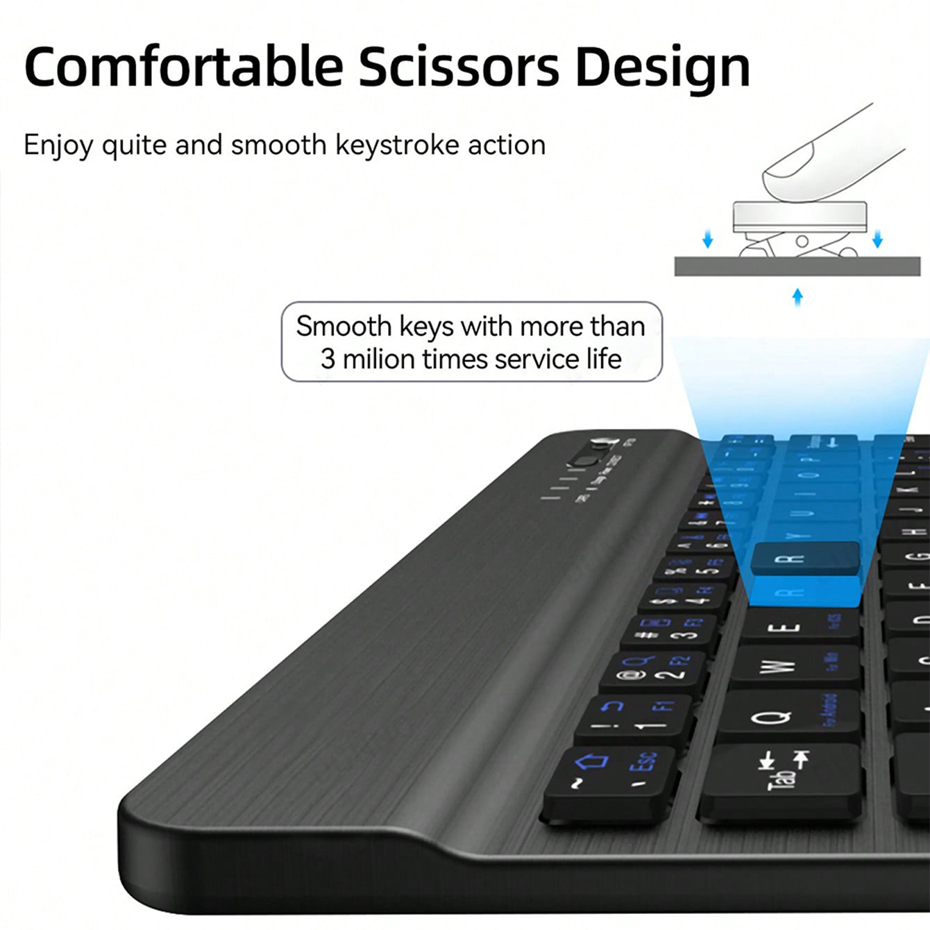 Tastiera multilingue per table - Gaming Keyboard Wireless recensione e prezzo