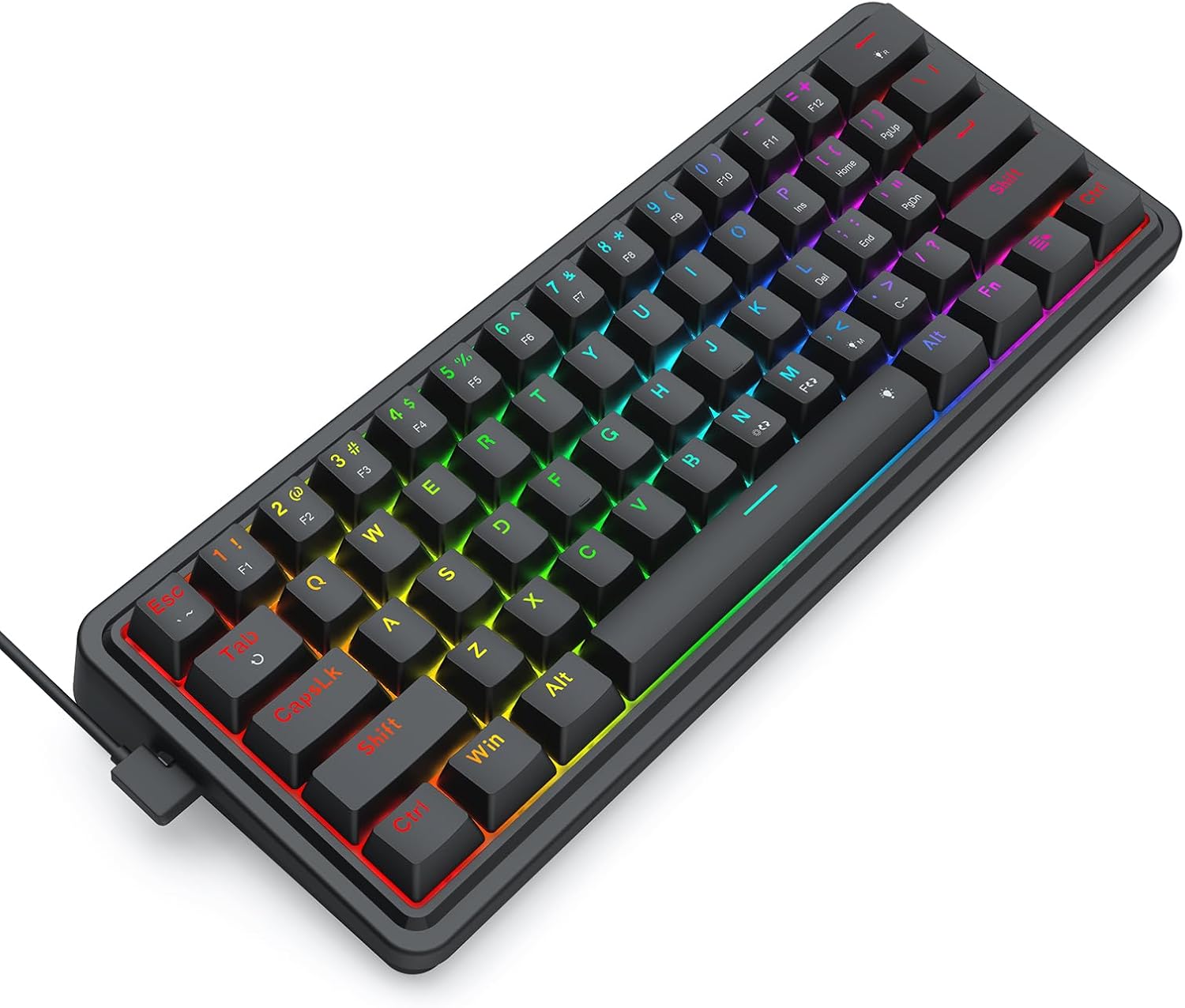 Redragon K722 Guarnizione cabl - Gaming Keyboard No Noise recensione e prezzo
