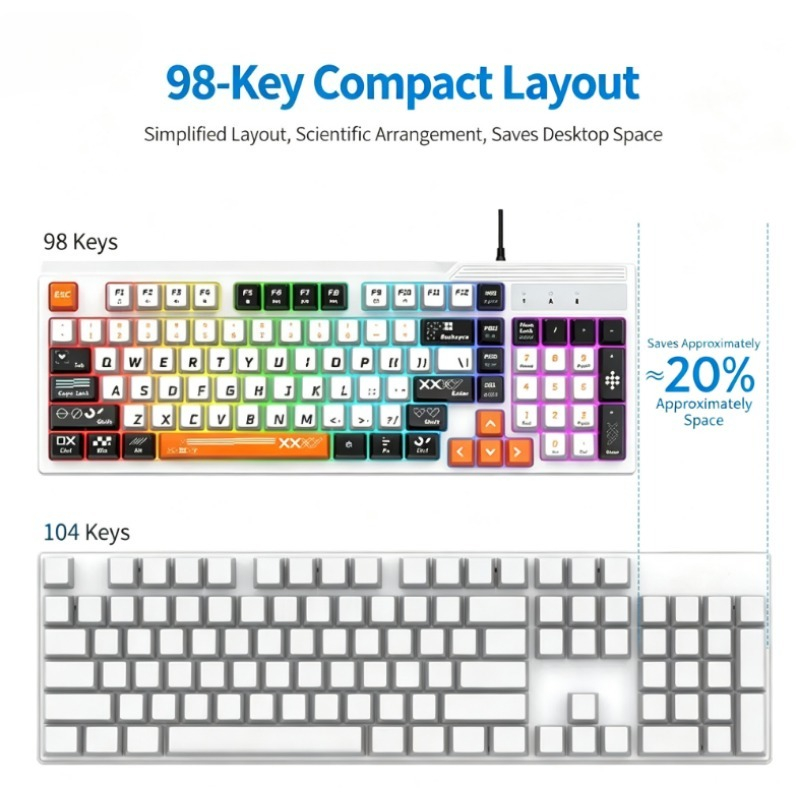 K8pro Set Gaming 3 in 1: Tasti - Gaming Keyboard Mouse And Headset Combo recensione e prezzo