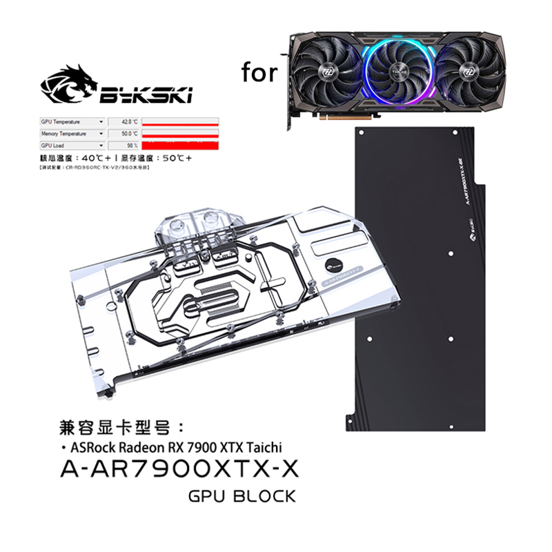 Bykski Water Block Utilizzare  - Amd Vga Rx 7900 Xtx recensione e prezzo