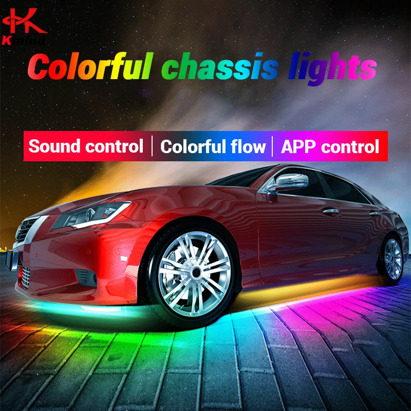 Luci al neon per auto sottogli - Rgb Underglow Strip recensione e prezzo