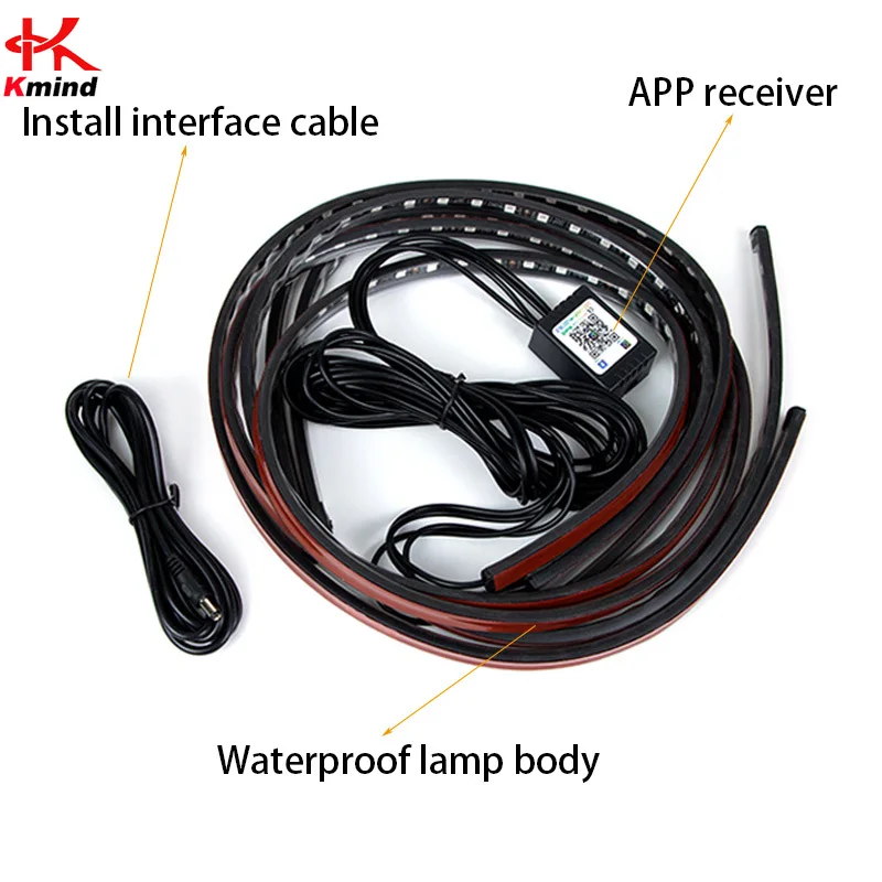 Luci al neon per auto sottogli - Rgb Underglow Strip recensione e prezzo