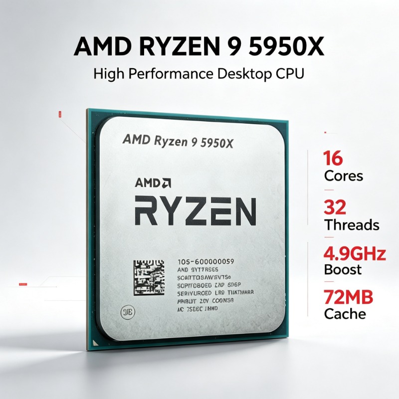 Processore AMD Ryzen 9 5950X a - Amd Cpu Ryzen 9 recensione e prezzo