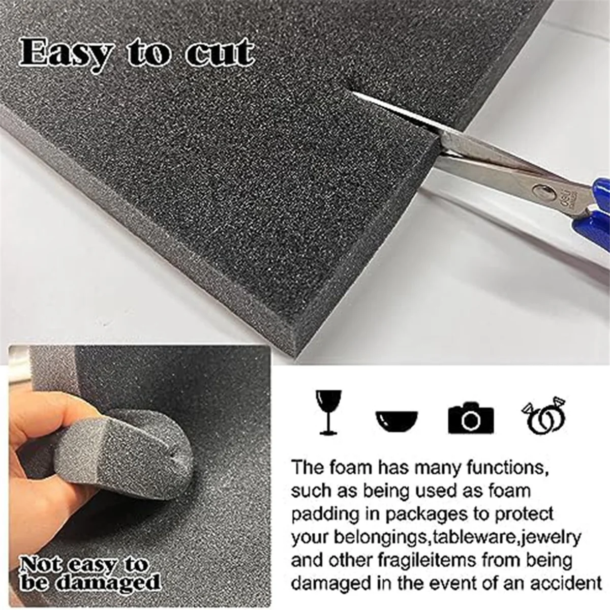 6 Pezzi di Fogli in Schiuma Po - Polyurethane Foam Sheet recensione e prezzo