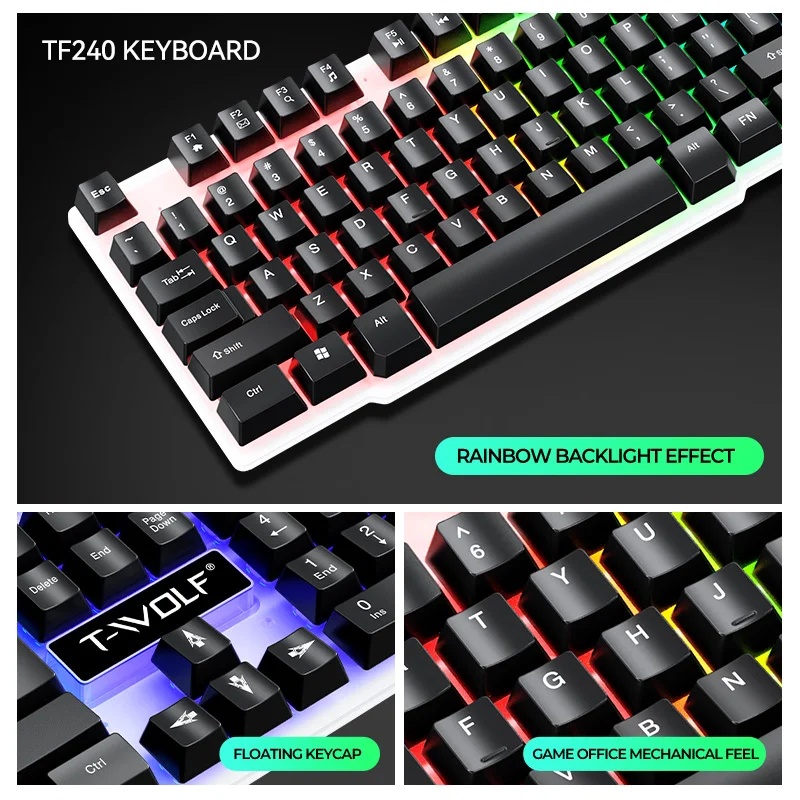 NUOVO Set Gaming 4 in 1 con Ta - Gaming Keyboard Mouse And Headset Combo recensione e prezzo