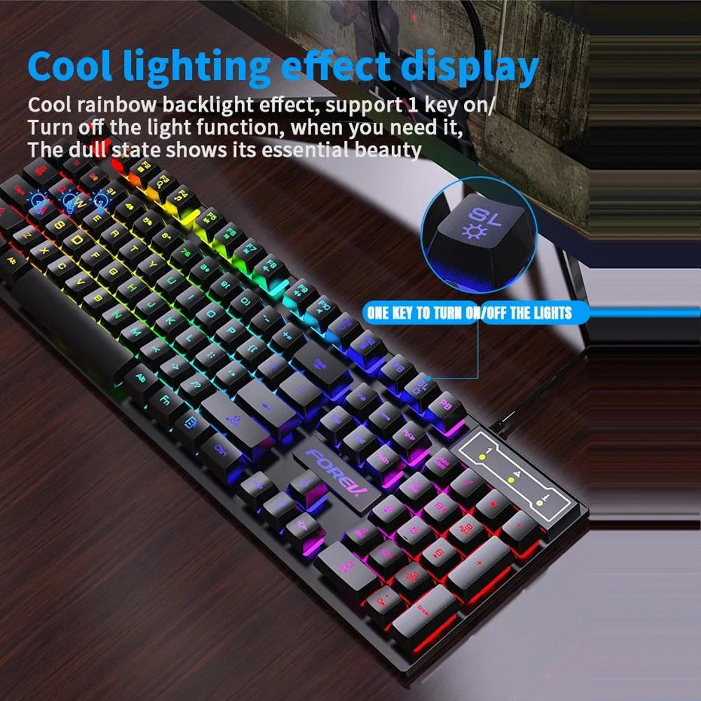 Tastiera meccanica retroillumi - Gaming Keyboard Mouse And Headset Combo recensione e prezzo