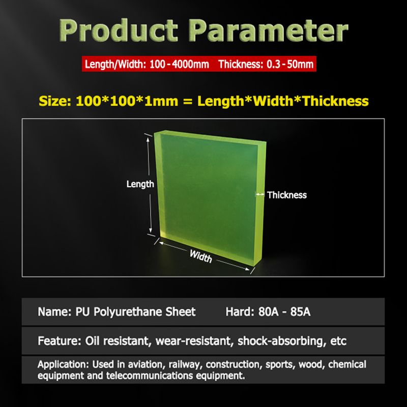 Lastra in Poliuretano PU Trasl - Polyurethane Foam Sheet recensione e prezzo