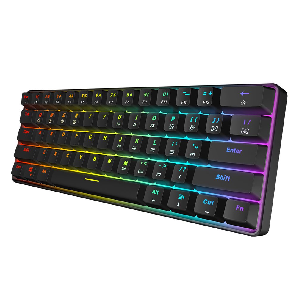 SKYLOONG GK61 Mini portatile 6 - Gaming Keyboard Bundle recensione e prezzo