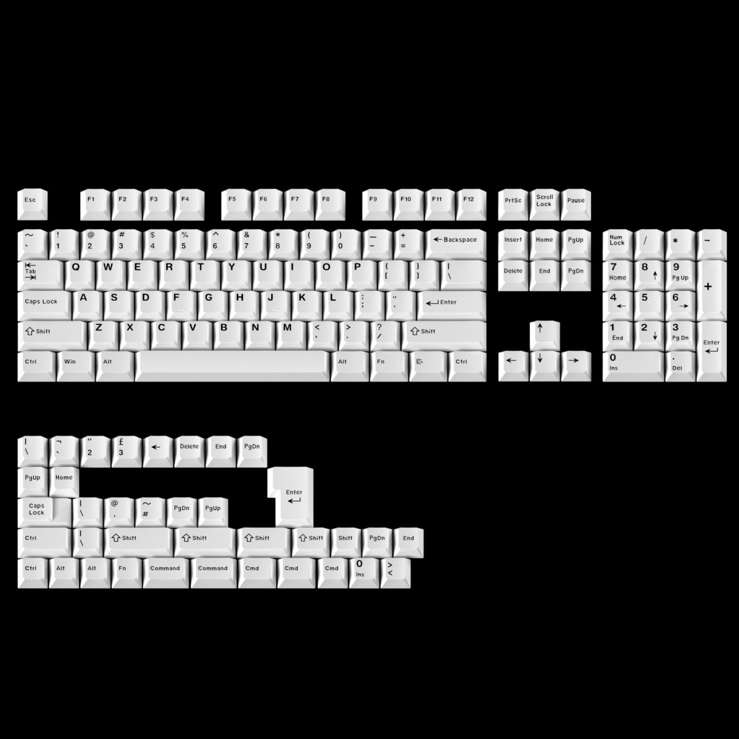 Set Completo di Tasti Minimali - Gaming Keyboard Extension recensione e prezzo