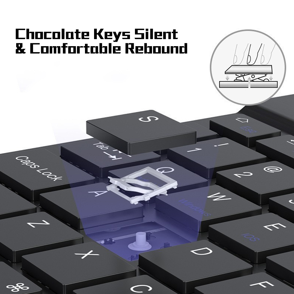 Tastiera e mouse Bluetooth JP  - Gaming Keyboard Wireless recensione e prezzo