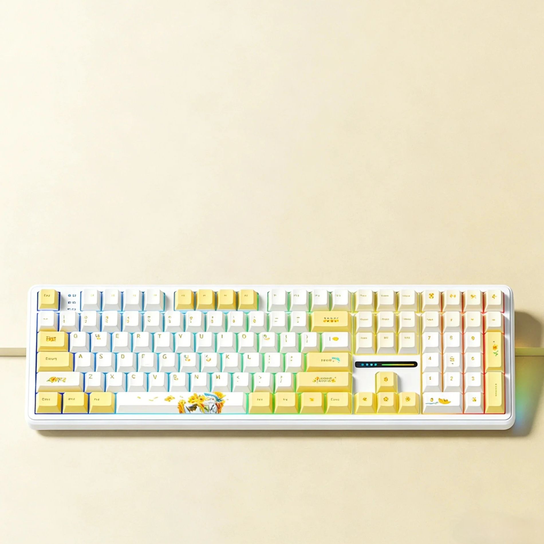 Tastiera wireless AULA F108 co - Gaming Keyboard No Noise recensione e prezzo