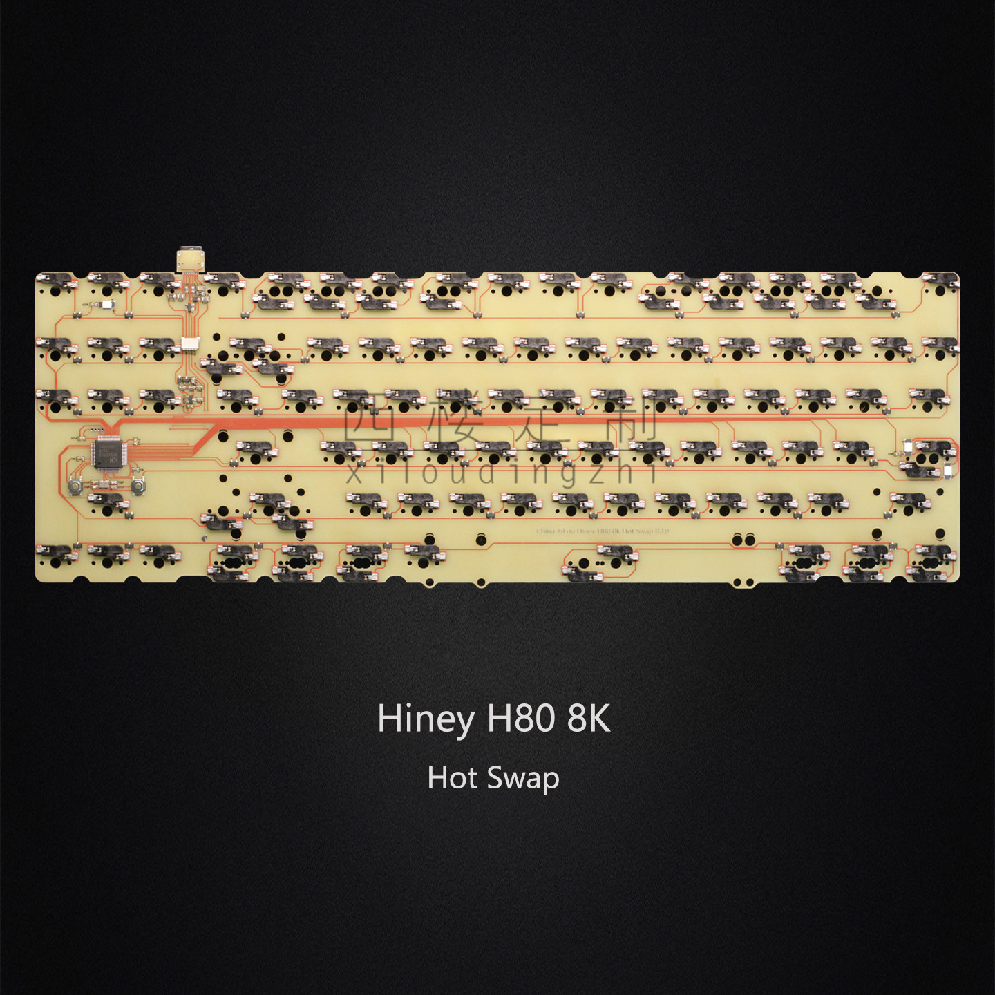PCB Hot-Swap 8K Hiney H80 con  - Hot Swap Pcb recensione e prezzo