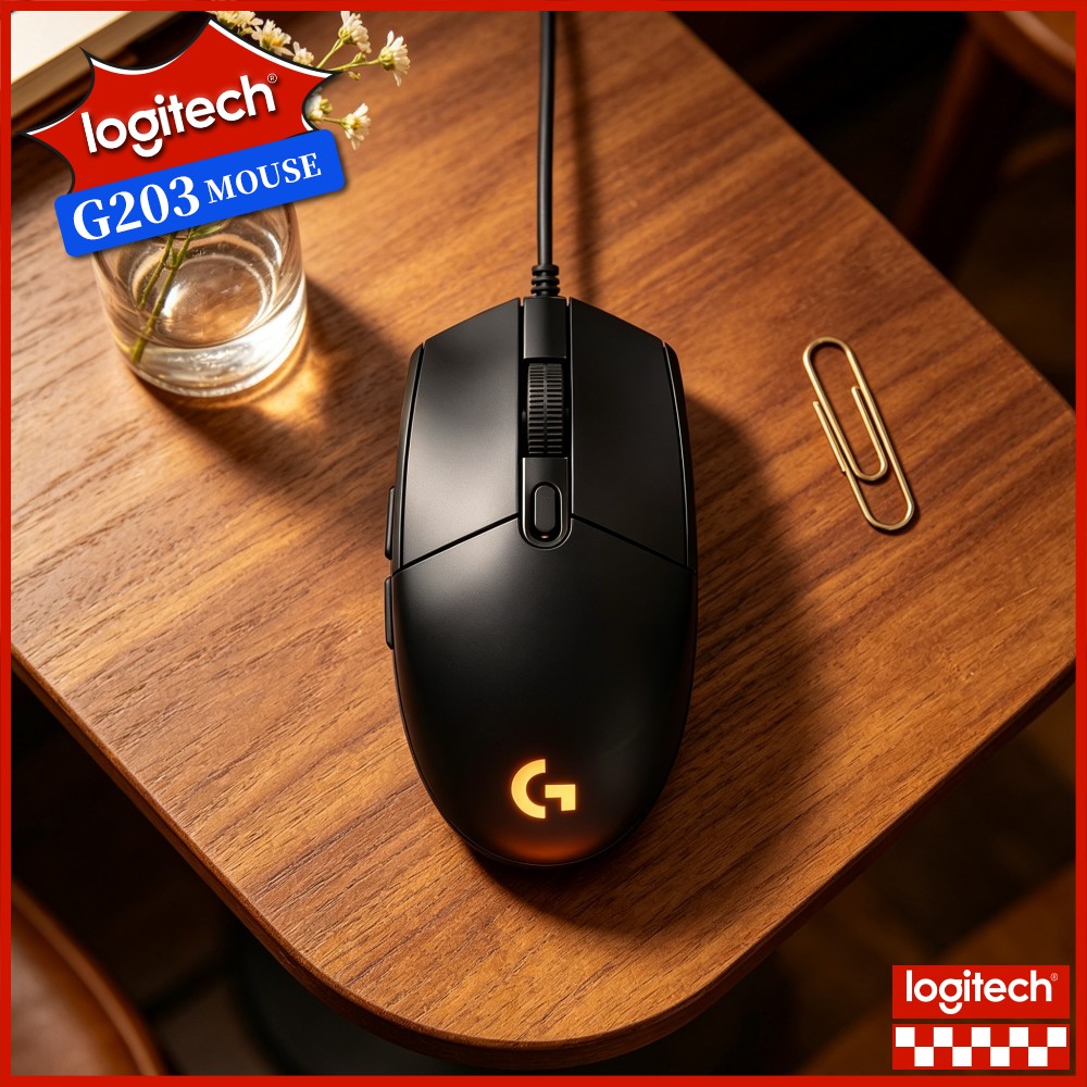 Mouse da Gaming Cablato Logite - Logitech Mouse G203 recensione e prezzo