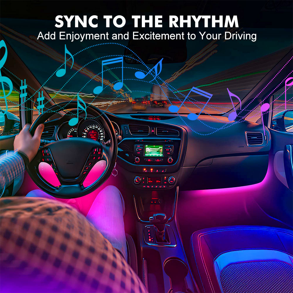 Neon LED Interni Luce per auto - Rgb Underglow Strip recensione e prezzo