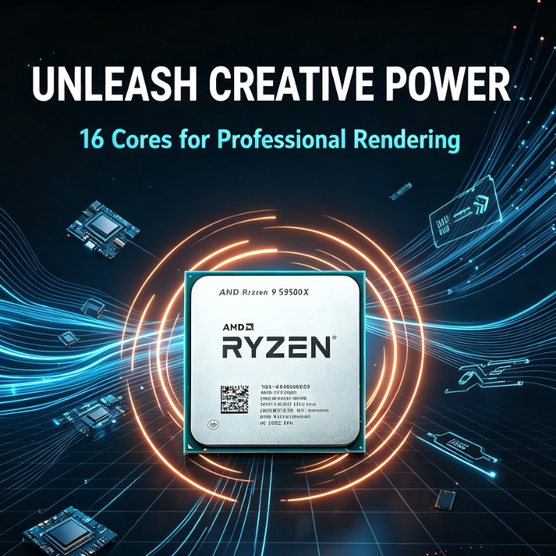 CPU AMD Ryzen 9 5950X Socket A - Amd Cpu Ryzen 9 recensione e prezzo