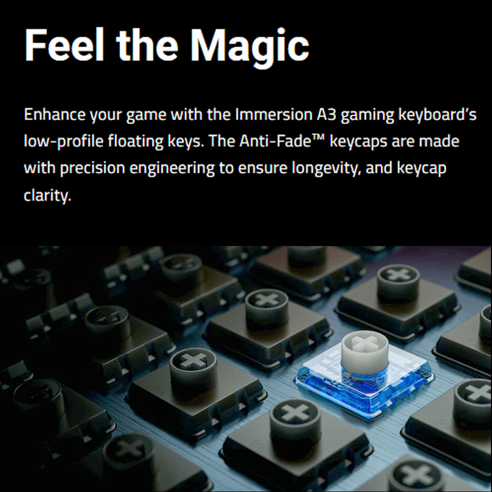 HEXGEARS A3 Tastiera meccanica - Gaming Keyboard Type C recensione e prezzo