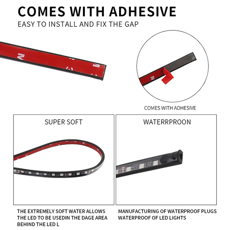 Barra luminosa a LED flessibil - Rgb Underglow Strip recensione e prezzo