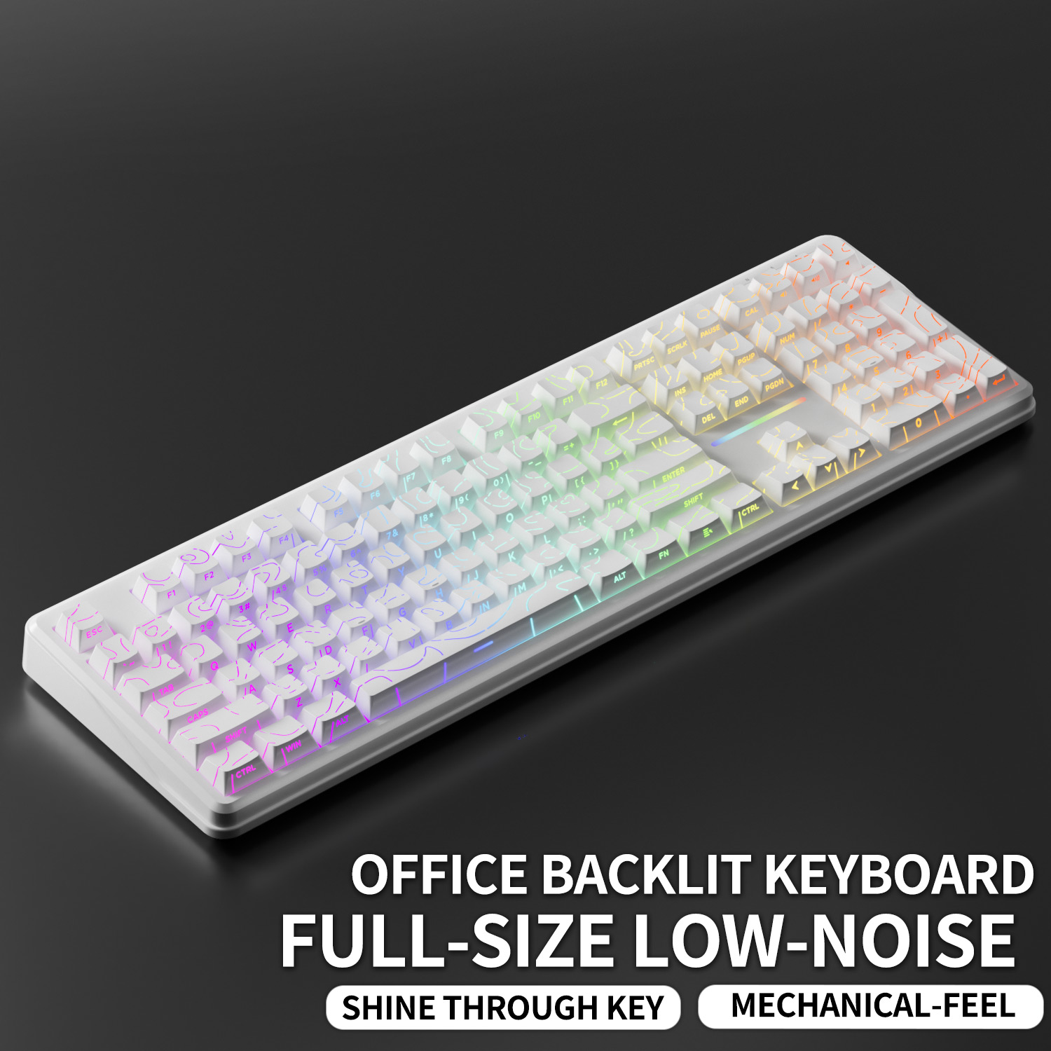 Tastiera V108 Pro Cablata e Wi - Gaming Keyboard No Noise recensione e prezzo