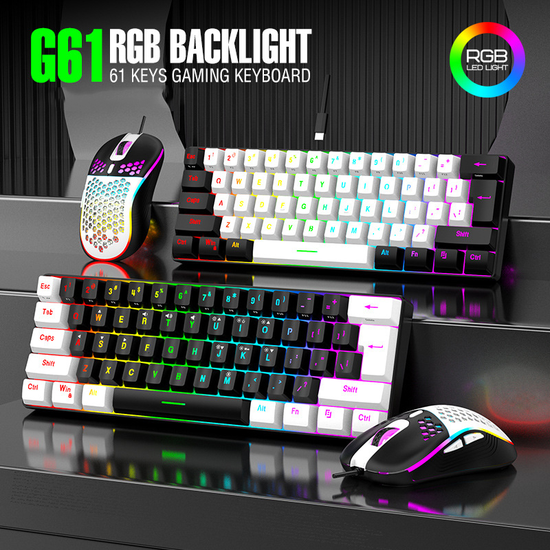Set Tastiera e Mouse Gaming RG - Gaming Keyboard Mouse And Headset Combo recensione e prezzo